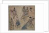 Genre Scene, 1 of 4, 19th century by Korean School