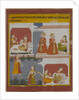 Illustration from a Manuscript of the Bihari Satasai by School Indian