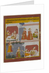 Illustration from a Manuscript of the Bihari Satasai by School Indian