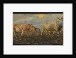 Oxen Ploughing, 1911 by Ettore Tito