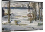 A Morning Snow--Hudson River, 1910 by George Wesley Bellows