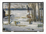 A Morning Snow--Hudson River, 1910 by George Wesley Bellows