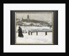 Freiburg in the Snow, c.1920 by Hugues de Beaumont