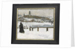 Freiburg in the Snow, c.1920 by Hugues de Beaumont