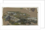 Study of Rocks, 1870s-1880s by William Trost Richards
