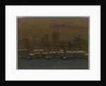 River Front, New York in Winter, c.1912 by Hamilton Easter Field