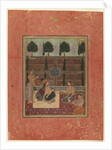 Ladies on a terrace, Mughal Style, c.1700-10 by Indian School
