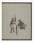 One of a set of nine images showing Indians in different professions by Indian School