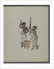 One of a set of nine images showing Indians in different professions by Indian School
