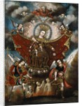 The Virgin of Carmel Saving Souls in Purgatory by Diego Quispe (circle of) Tito