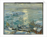 The Old Ships Draw to Home Again, 1920 by Jonas Lie
