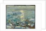 The Old Ships Draw to Home Again, 1920 by Jonas Lie