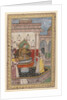 Miniature Painting, Court Scene, late 16th century by Indian School
