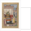 Miniature Painting, Court Scene, late 16th century by Indian School