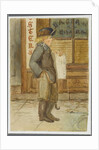 Newspaper Boy, 1864 by Karl L.H. Mueller