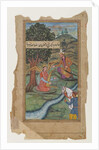 Mughal Miniature Painting, c.1600 by Mughal School