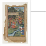 Mughal Miniature Painting, c.1600 by Mughal School