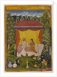 Unidentified Page from a Dispersed Nayika Series, c.1650-1660 by Indian School