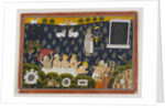 Worship of Krishna, c.1800 by Indian School