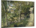 The Climb, Rue de la Cote-du-Jalet, Pontoise, 1875 by Camille Pissarro