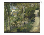 The Climb, Rue de la Cote-du-Jalet, Pontoise, 1875 by Camille Pissarro