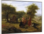 Apple Gathering, 1856 by Jerome Thompson