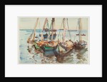 Portuguese Boats, c.1902-03 by John Singer Sargent