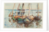 Portuguese Boats, c.1902-03 by John Singer Sargent