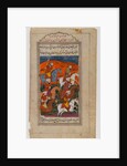 The Battle of Ibrahim, detached leaf from the Epic of the Twelve Uprisings by Indian School