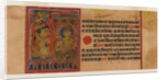 Page 65 from a manuscript of the Kalpasutra: recto Neminatha's initiation, verso text, 1472 by Indian School