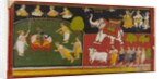 Unidentified scene, Aurangabad, c.1725 by Indian School