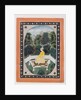 Man meditating in a garden setting, c.1820-40 by Indian School