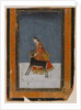 Lady with a black buck, c.1750 by Indian School