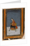 Lady with a black buck, c.1750 by Indian School