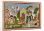 Arjuna's Penance, scene from a Mahabharata series, c.1825-40 by Indian School