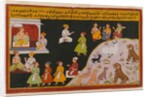 Page from a dispersed Panchakhyana series , c.1720-40 by Indian School