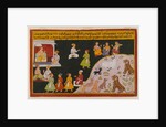 Page from a dispersed Panchakhyana series , c.1720-40 by Indian School