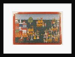 Folio from a Bhagavata Purana series, c.1800 by School Nepalese