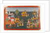 Folio from a Bhagavata Purana series, c.1800 by School Nepalese