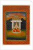 Miniature of an enshrined deity, first half of the 18th century by Indian School