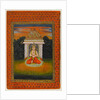 Miniature of an enshrined deity, first half of the 18th century by Indian School