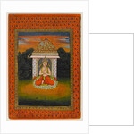 Miniature of an enshrined deity, first half of the 18th century by Indian School