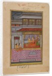 Dipaka Raga, page from a dispersed Ragamala series, c.1800 by School Indian