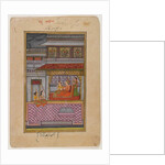 Dipaka Raga, page from a dispersed Ragamala series, c.1800 by School Indian