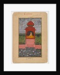 Kamodani Ragini, page from a dispersed Ragamala series, c.1800 by School Indian