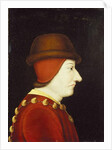 Portrait of Louis XI by Jean Fouquet