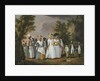 Free Women of Color with Their Children and Servants in a Landscape, 1770-1796 by Agostino Brunias