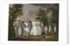 Free Women of Color with Their Children and Servants in a Landscape, 1770-1796 by Agostino Brunias