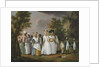 Free Women of Color with Their Children and Servants in a Landscape, 1770-1796 by Agostino Brunias