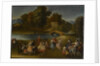 A Merry Company on the Banks of the Rímac River, 1785-1800 by Lima School